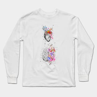 Heart and brain Long Sleeve T-Shirt